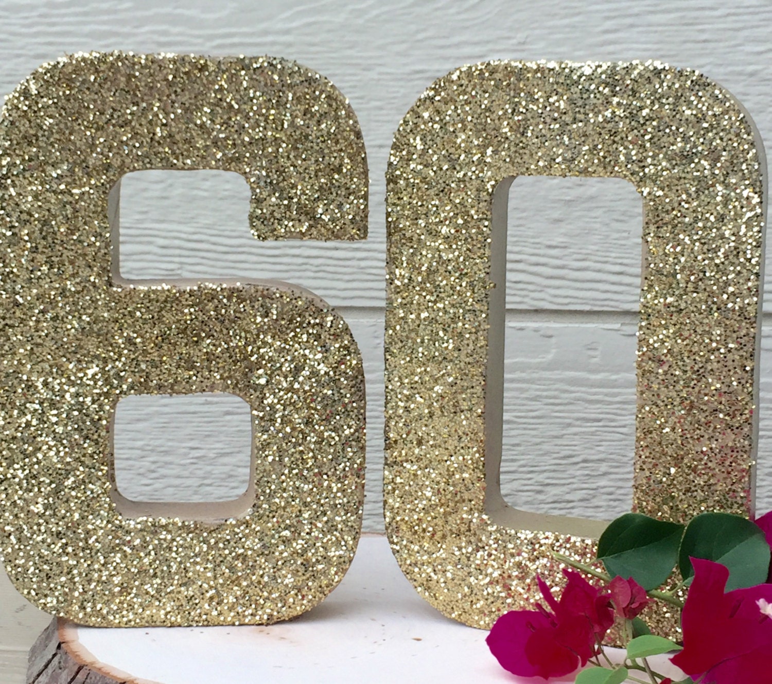 60 Glitter Paper Mache 8 Birthday Party Anniversary