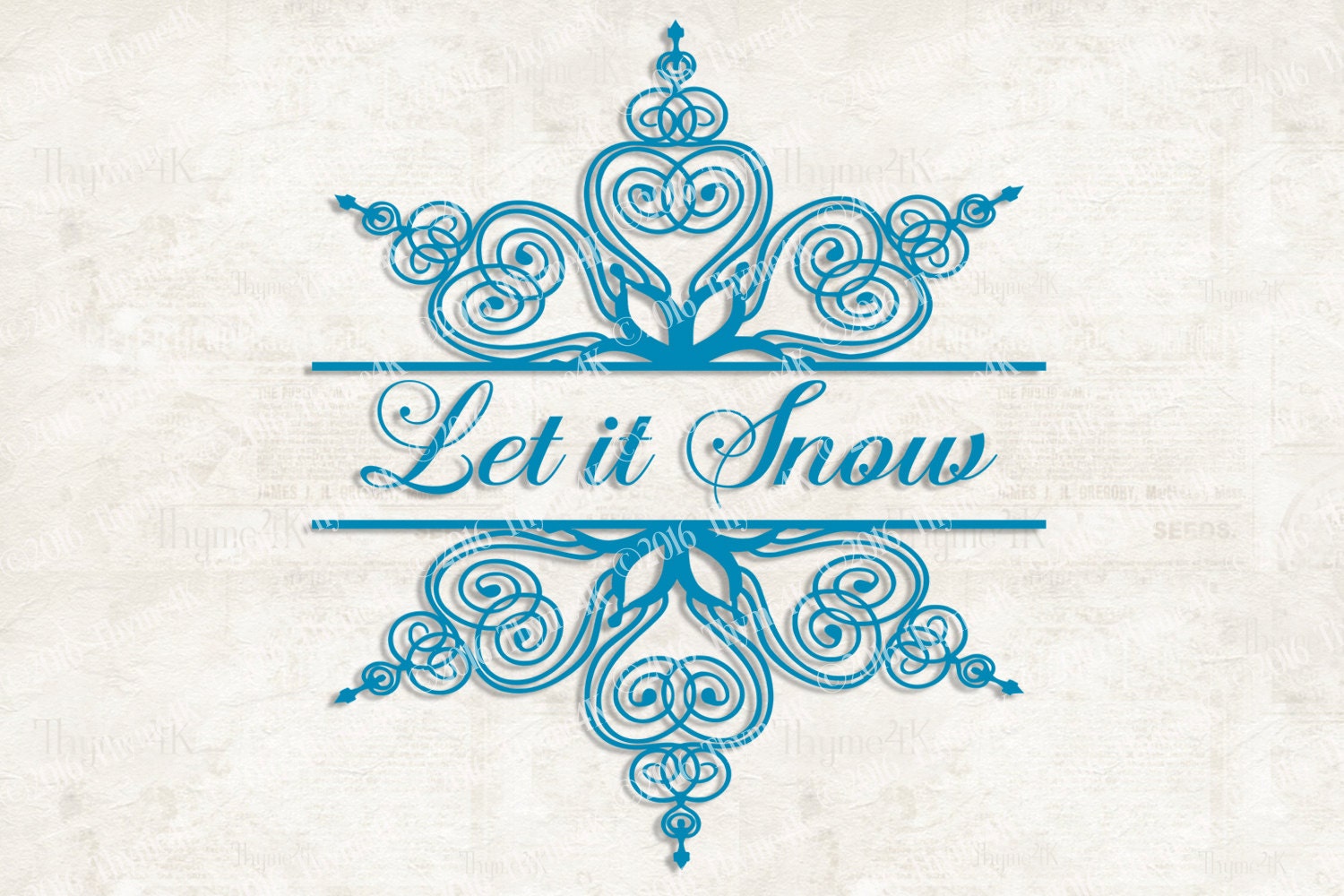 Download Digital Design "Let it Snow" Instant Download- Includes ...