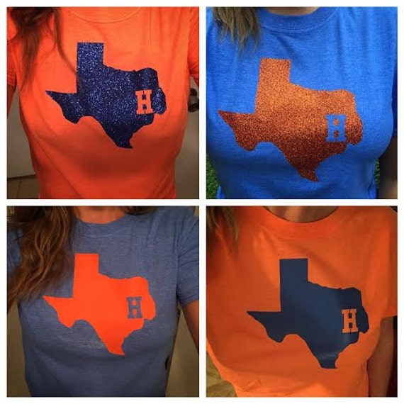 Houston Astros Inspired Soft Semi-fitted Adult T-Shirt