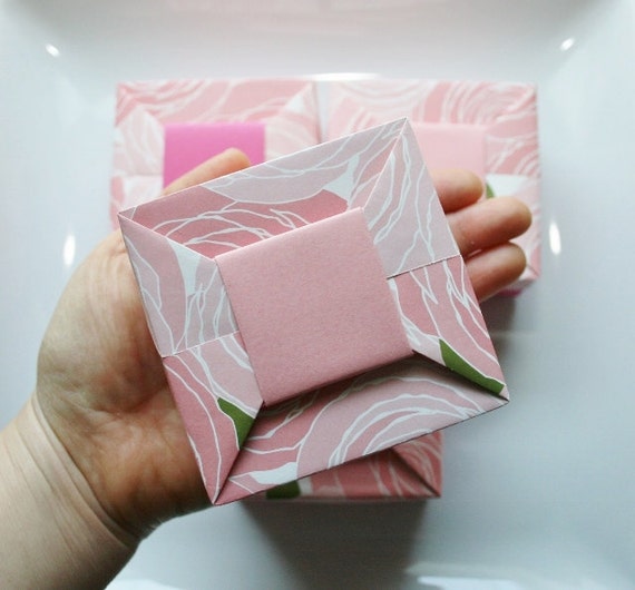 Valentines Day Origami T Boxesorigami By Thepaperdecor On Etsy