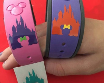 Disney Magic Band Decal | Disney Castle Decal | Disney Magic Band Castle Decal | Disney Vinyl Decals | Disney Magic Band Vinyl