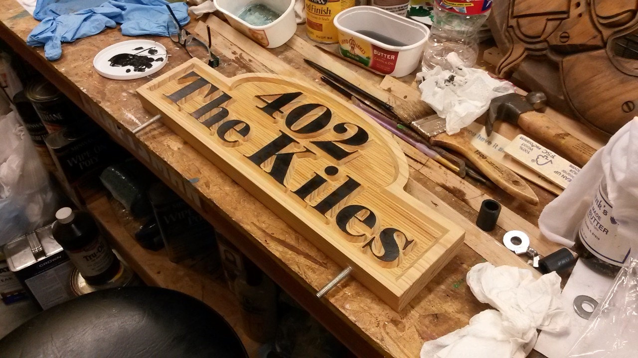 Personalized Mailbox Topper a Great way to add Numbers to your Mailbox