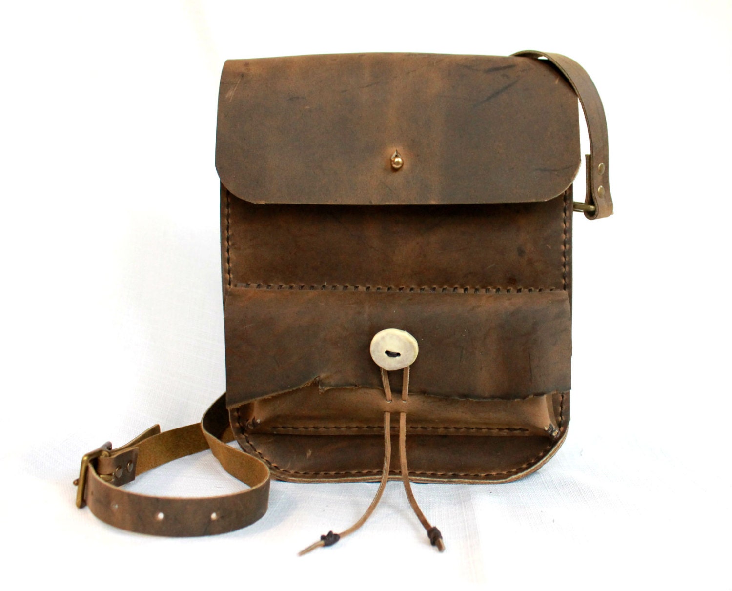 Leather Fly Fishing Bag by Beargrass Leather for Fly Boxes