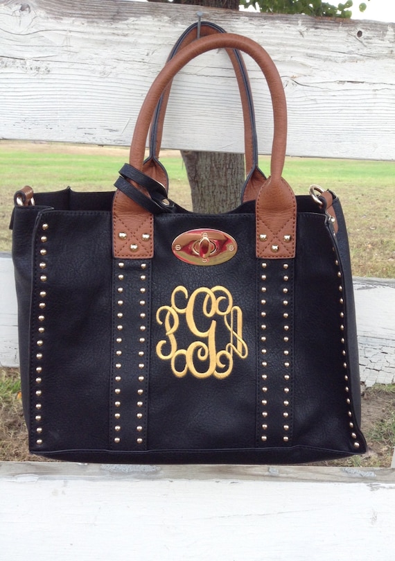 Beautiful studded purse Monogram Purse by LoveYourMonogram