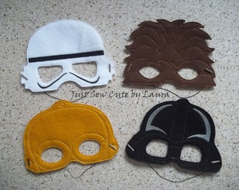 Star Wars Machine Embroidered Mask