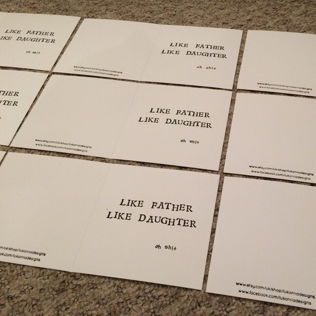 Beautiful and inappropriate cards for every by LukannaDesigns
