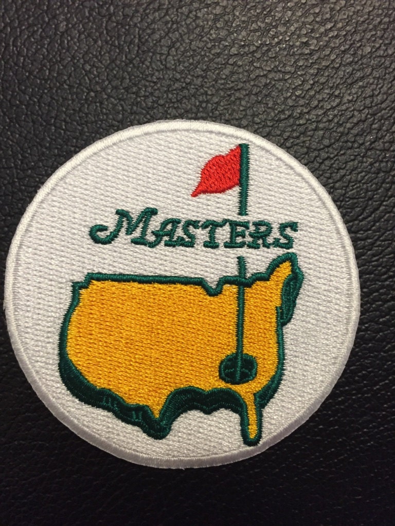 Golf Masters 2 inch patch iron on or sew on