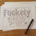 Download Sweary coloring book Digital download 30 PagesSwear Words