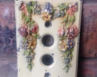 Gorgeous antique light switch cover