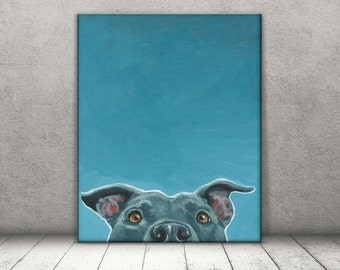 Pitbull Wall Art pit bull | etsy Pitbull Wall Art pit bull | etsy