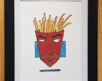 Frylock, Aqua Teen Hunger Force, Cartoon Network, Prints, Adult Swim