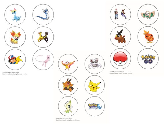 Pokemon Go Pokemon Go CutoutPokemon Go Template Pokemon