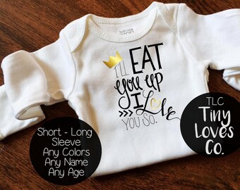 Where the wild things are. Baby outfits. Baby shower gift. Baby boy. Baby girl. Wild One. I Love You So. Coming Home Outfit. Going home.