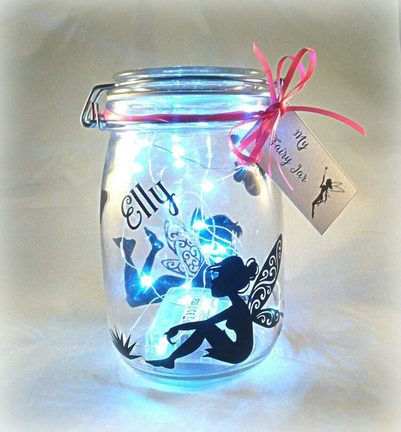 327 New fairy light etsy 126 Fairy jar, fairy lights, fairy gift, personalised fairy, custom fairy   