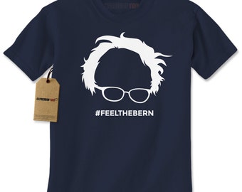 Men’s Feel The Bern Shirt Printed Unisex Adult Bernie Sanders Graphic T-shirt #1229 Expression Tees Trending Clothing / Apparel Usa Seller
