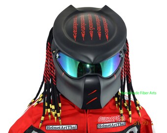 Items similar to Grinch Motorcycle Helmet on Etsy