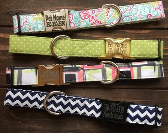 Dog collar, Engraved buckle collar, personalized dog collar, dog collar upgrade, engraved dog collar, personalized collar, engraved collar
