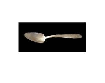 Antique Spoon, Small Baby Spoon, Inscribed Handle, Measures 5.5" Long
