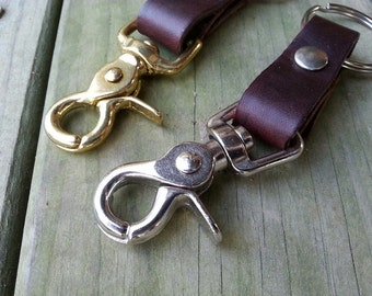 Latigo Leather Key Fob / Chain