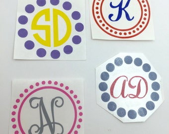 Monogram border | Etsy