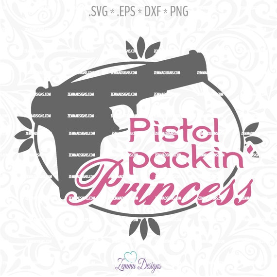 gun svg gun svg files pistol svg Pistol packin'