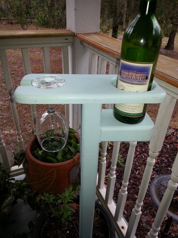Items similar to Outdoor Wine Glass Holder Stake on Etsy