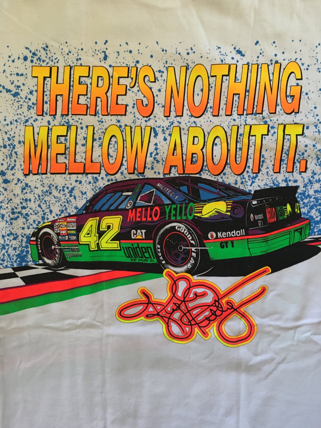 kyle petty mello yello shirt