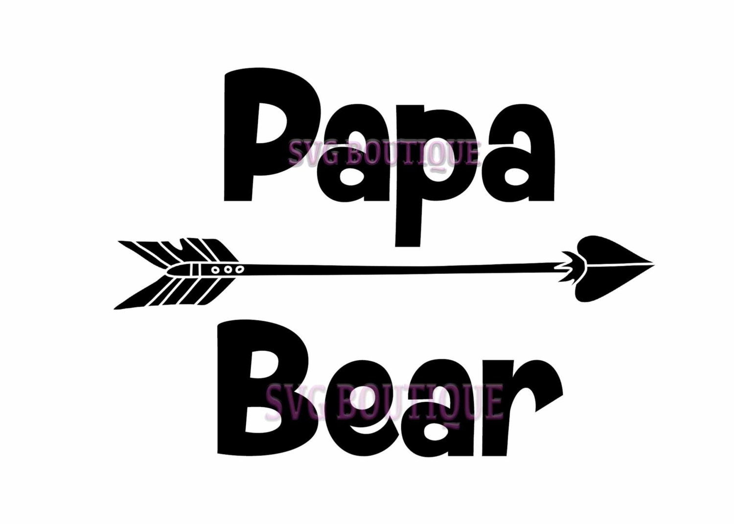 Download Papa Bear Cut File Father svg Iron On Clip Art Instant