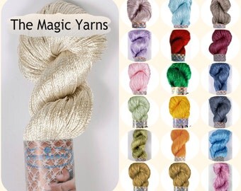 Silk yarn,viscose yarn,bright yarn,summer crochet yarn,gloss rayon yarn,crochet rayon yarn,silk yarn,crochet silky yarn, tassel