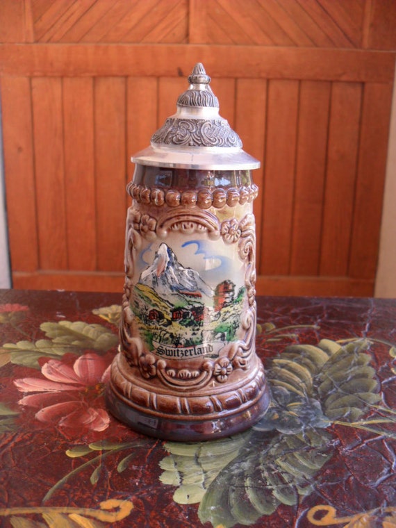 German Stein Original King King Werk Beer Stein Hand Made