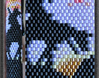 End Of Trail - Peyote G2 Pen Wrap - Beading Pattern
