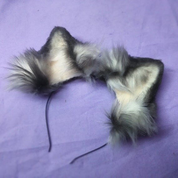 black wolf ears