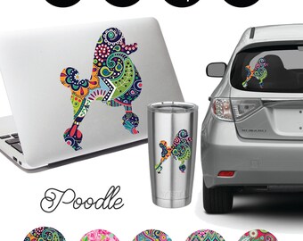 Poodle Decal