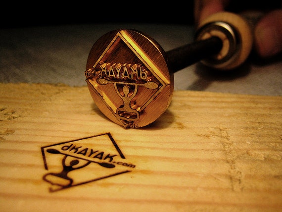 Woodworking logo stamp Main Image