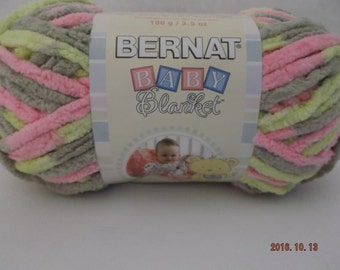 bernat lime baby twist blanket Yarn PINK Bernat 03616 Baby 3.5 47412 TWIST oz. Blanket