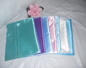 Standard Size Satin Pillow Case 21"x32"