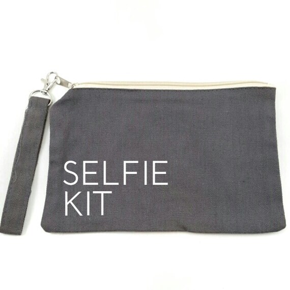 Small Canvas Makeup Bag Zippered Makeup Pouch Funny Gift