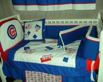 chicago cubs bedding | etsy chicago cubs bedding | etsy