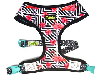Reversible Breathable Dog Harness by Printz Pet Supply- Mingo