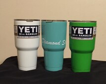 Powder Coated Yeti Rambler 30 Oz.