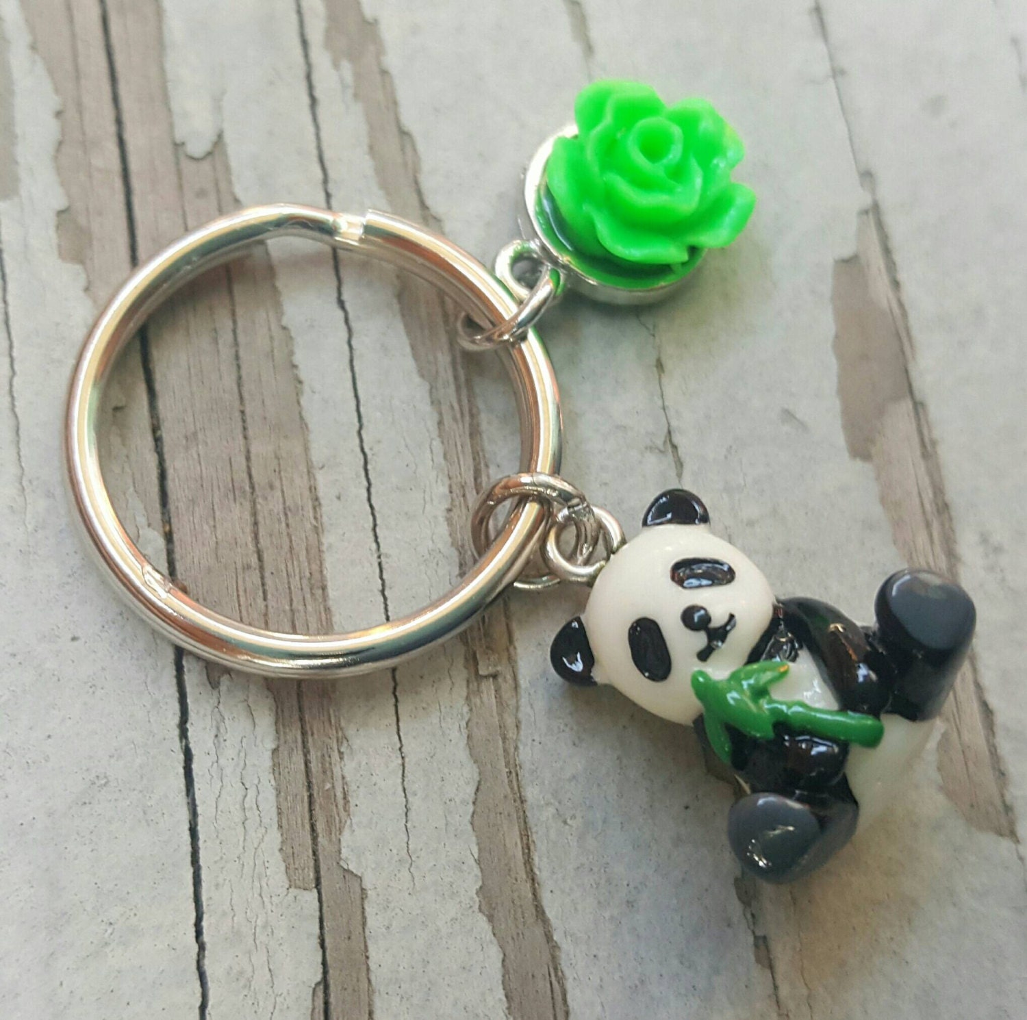 soft panda keychain