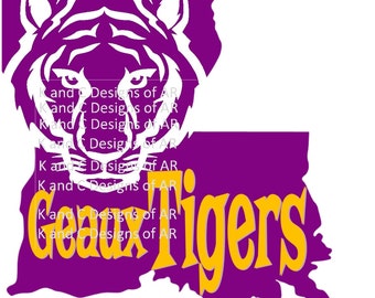 Geaux Tigers, Go Tigers file, LSU, Lousiana SVG, PNG, jpg