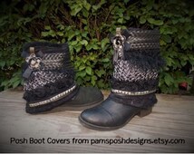 Unique custom boot covers related items | Etsy