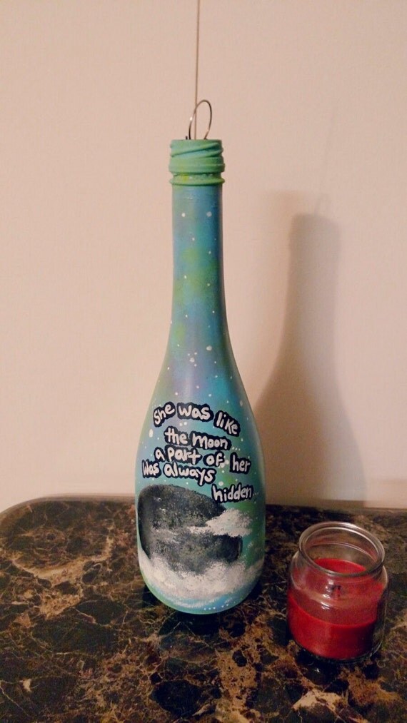 Glass Bottle Incense Burner