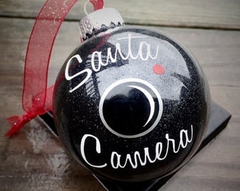 Santa Cam Ornament