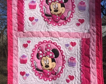 Minney Mouse Toddler/baby quilt