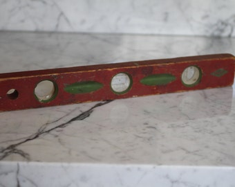 Vintage Wood Level Antique Tool