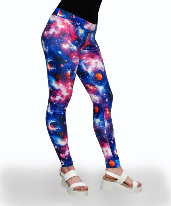 Night Sky Leggings for Women, Galaxy Space Leggings, Stars Leggings,  Printed Leggings, Yoga Pants, Yoga Capris, High Waist Leggings -  Canada