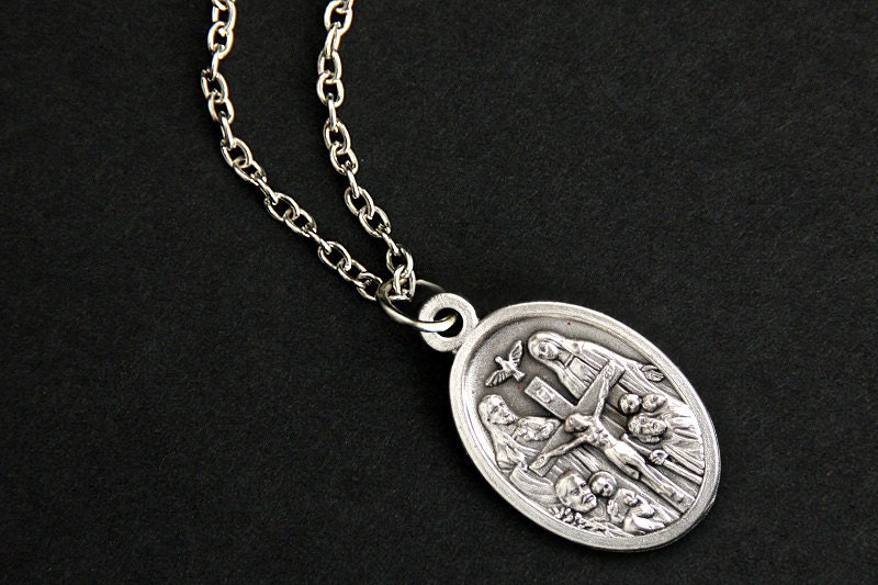 I Am A Catholic Necklace. Catholic Saint By GatheringCharms