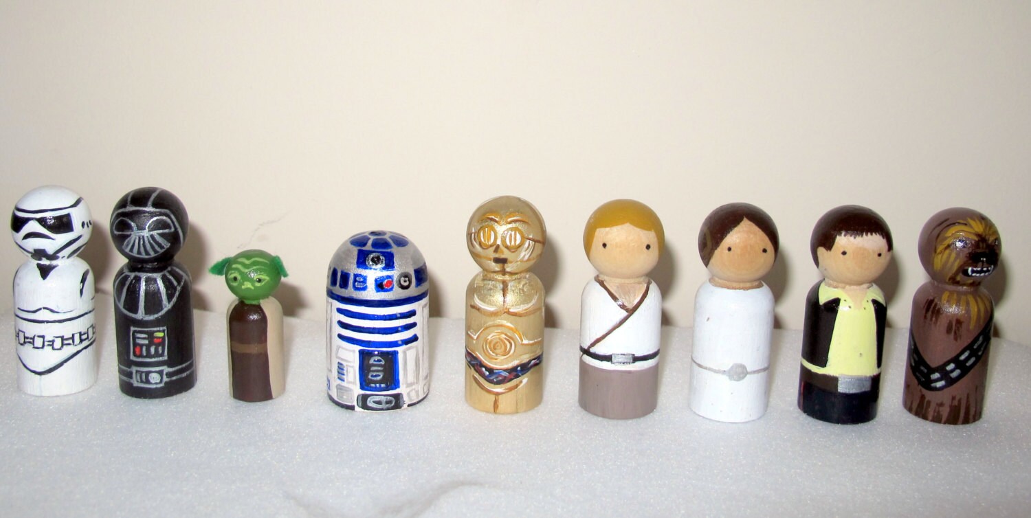 star wars peg dolls